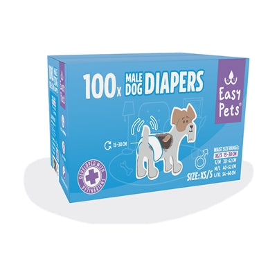 Easypets Hondenluiers Reu M/L 100 St
